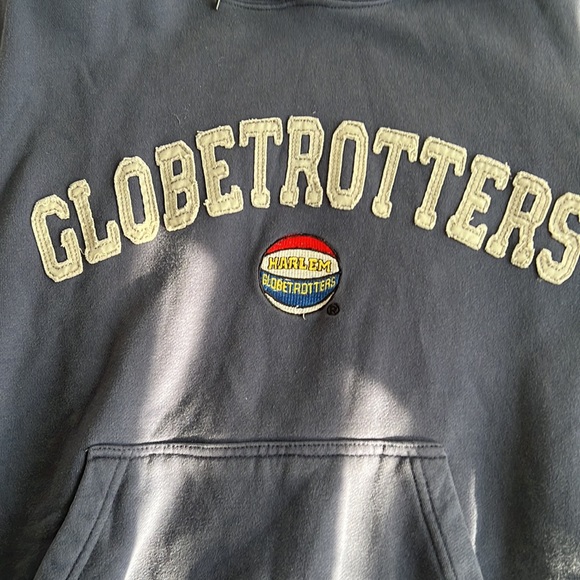 Harlem Globetrotters vintage look hoodie female small - Picture 2 of 3